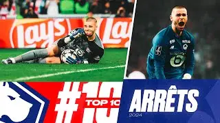 Top 10 I Les meilleures parades de Lucas Chevalier en 2024 🧱🥇