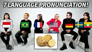 [Brazil, USA, Germany, Indonesia, Sweden, France, Myanmar] Shocking Pronunciation differences!