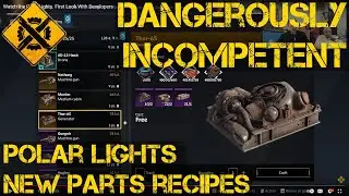 Crossout New Season Polar Lights New Part Recipes
