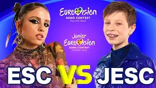 Eurovision Battle | ESC 2024 vs JESC 2024 (Voted By Eurovision Fans)