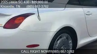 2005 Lexus SC 430 Base 2dr Convertible for sale in Knoxville