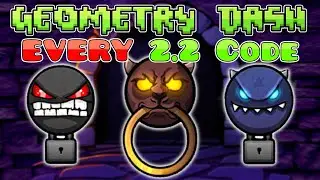 EVERY Vault Code In Geometry Dash 2.2
