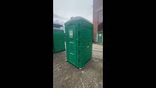 🌡Теплая туалетная кабина   - зимний биотуалет Варм модель 2023. Утепленный туалет 40 мм "по кругу" .