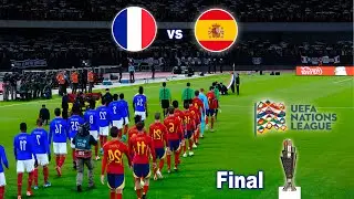 Spain vs France - Final UEFA Nations League 2024 | eFootball PES 2021