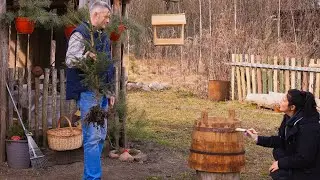 Life in the Forest House, away from the city noise. Preserving a rarity. Updating a barrel