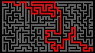 Dead End Filler Solves a Hunt and Kill Maze (Full Length)