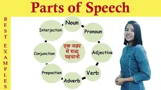 Identifying parts of speech in a sentence - Hindi explanation
