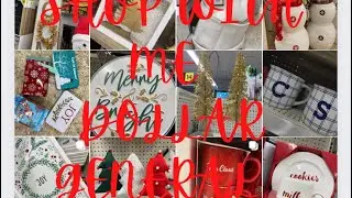 SHOP WITH ME AT DOLLAR GENERAL- so many finds! 🤗 TONS OF CHRISTMAS DECOR AND ITEMS 2022