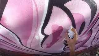 Graffiti - Rake43 - Pink Colors