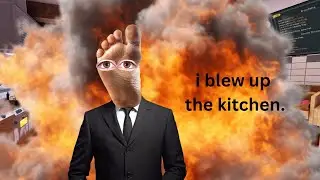 i blew up the kitchen. (COOKING SIMULATOR)