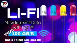 Li-Fi Technology - Transmit Data with Light | What is Li-Fi??? | Basic things explained