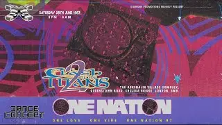 Nicky Blackmarket + Stevie Hyper D - One Nation - 28th June 1997