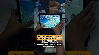 PLAYING HONOR OF KINGS USING HANZONG TABLET PC FOR ONLY 3,890 PESOS!!!