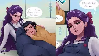 Rumi Is Pregnant!👶🤰🍼Baby's First Kick!😳❤️KPop Demon Hunters Comic Dub