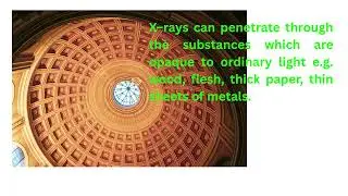 Properties of X rays