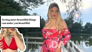 Male to Female - E Cup bodysuit follow-up：dating！