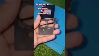 Tecno Pova 5 pro 5G Back Camera glass replacement pova 5 pro back camera cover Change