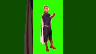 Green Screen Animation - Homelander The Boys 