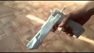 Как сделать стреляющий дигл из бумаги ?