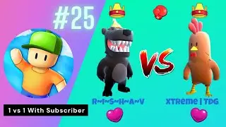 1vs1 With Subscriber | Stumble Guys | Rishav Playz | #25