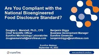 Are You Compliant with the National Bioengineered Food Disclosure Standard  Webinar