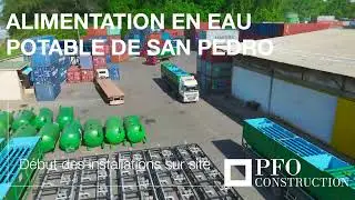 Alimentation en eau potable de San Pedro
