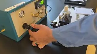Porosity Measurement Using Gas Porosimeter - Porg 200