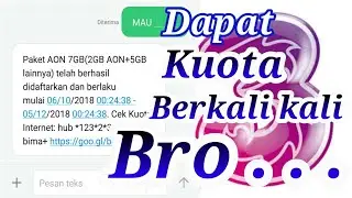 Cara dapatkan kuota gratis