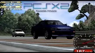 Initial D Special Stage PS2 PCSX2 Widescreen HD 60fps (Sega, 2003)