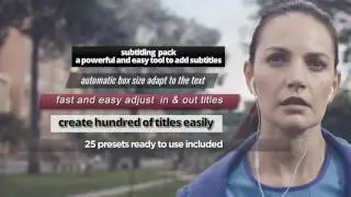 Subtitling Toolkit Builder Pack. After Effects Project on Videohive.net
