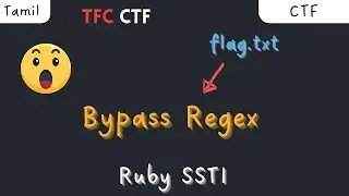 Ruby SSTI | Bypass regex | TFC CTF| Diamonds walkthrough | 0xraminfosec | TamilCTF