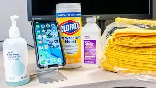 How to Disinfect Phone - DIY at Home (supplies you already have)