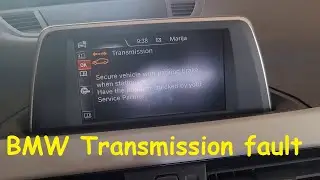 BMW Transmission Fault / Shiftlock Solenoid Selector Lever Wrongly Not Locked in P