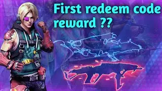 First redeem code reward in freefire ??