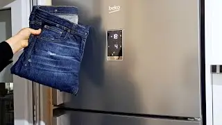 🔥KOT pantolonu BUZDOLABINA koyarak temizleyin😱DENİM ve kot NASIL yıkanır⁉️