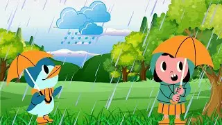 Rain Rain Go Away | Nursery Rhymes & Kids Songs | Simple Songs