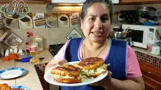 receta ¿como hacer pambazos con papas y chorizo?comida mexicana facil y deliciosa