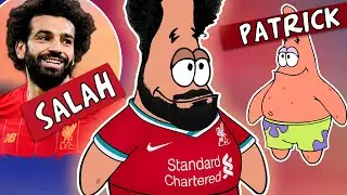 Soccer Players as Spongebob Characters - Pt2