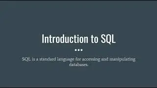 SQL for Beginners: Introduction to Structured Query Language (SQL)