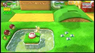 Illustria Plays - Super Mario 3D World 100% - World 2 Level 4-Castle 100%