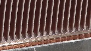 [Making Skiving Heatsink 1bar Full] 35mm Copper Fin Skiving