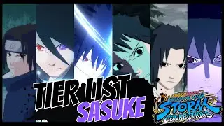 📊TOP 10 SASUKE - TIER LIST Naruto STORM CONNECTIONS