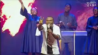 Pastor COURAGE Live ministration At AWAKEN ABUJA With Evang. Isaac Oyedepo