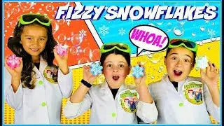 Frozen Activities: Fizzy Snowflake Science Experiment | Kids Fun Activities