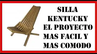 Como HACER una SILLA PLEGABLE tipo HAMACA. ¡DIY! 😱🪑