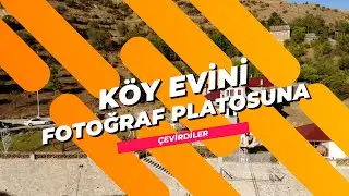 Fotoğrafçı aile köy evini fotoğraf platosuna çevirdi