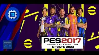 PES 2017 Patch 2023 Windows Arm Xiaomi Pad 5 Dualboot (Windows & Android)