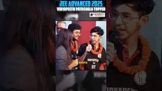 IIT mein Jake Kya Karne ki ICCHA Hai? 🤯 JEE Advanced 2025 Topper! 