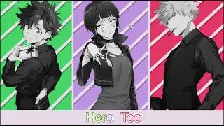 Nightcore - Hero Too [Switching Vocals]