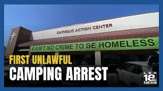 Police confirm first UNLAWFUL CAMPING ARREST since Safer Kentucky Act went into effect